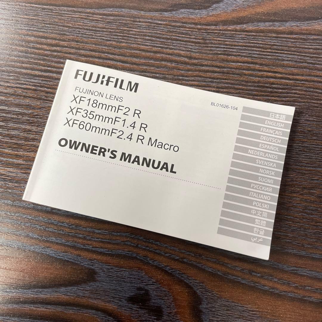 富士フィルム FUJINON XF35mm f1.4 R