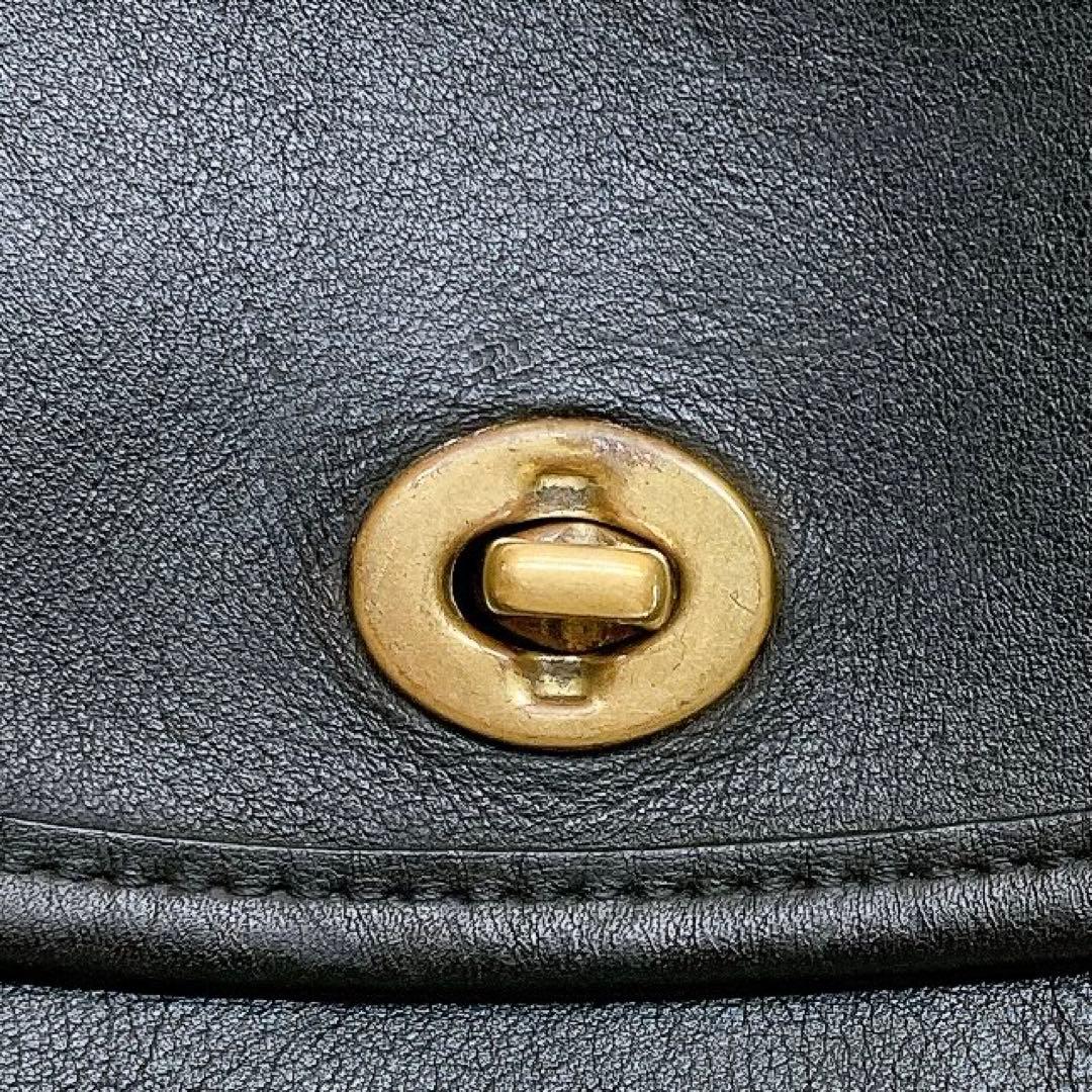 ✨美品✨COACH ショルダーバッグ スモールサイドバック ターンロック 金具