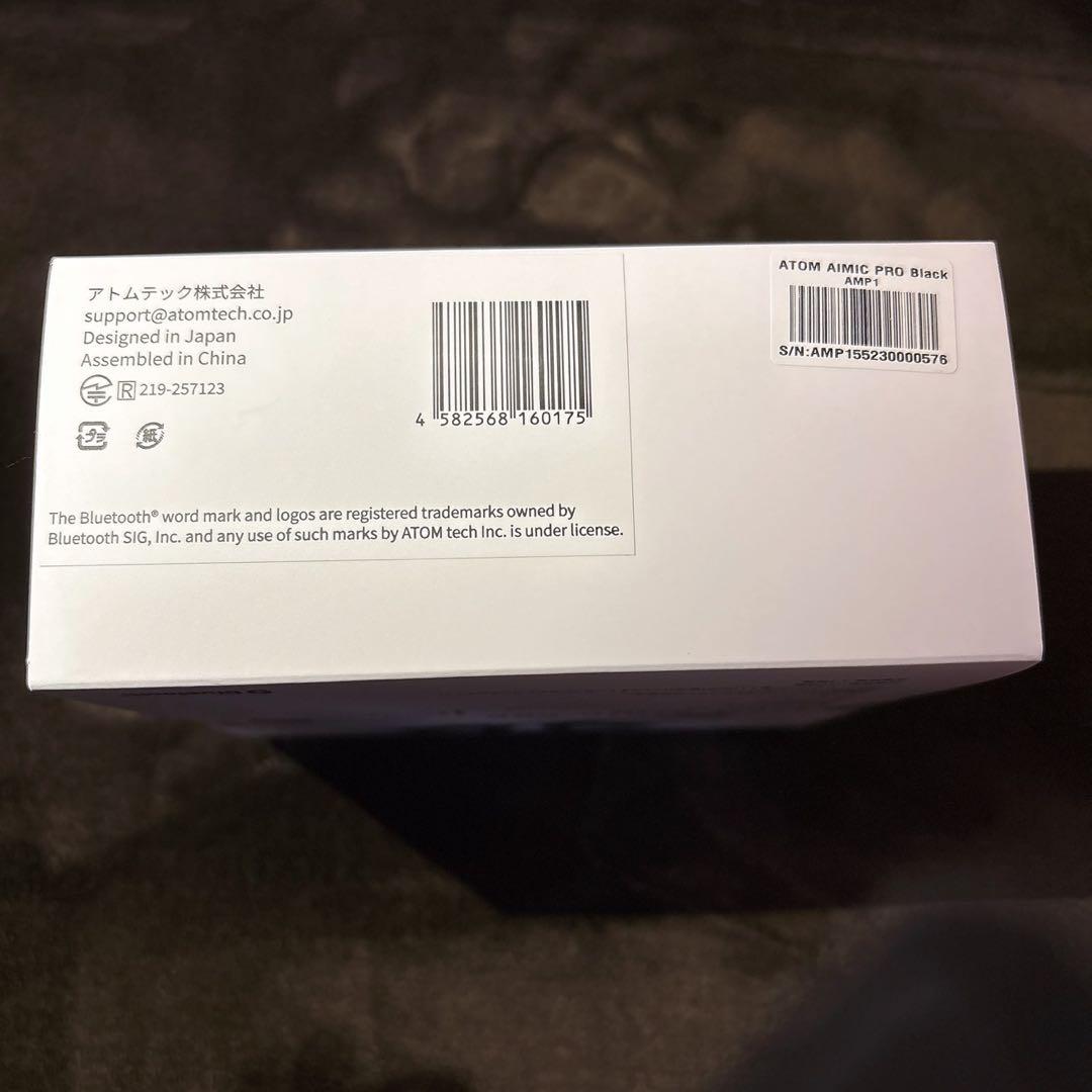 Ｓ☆ATOM AMIG PRO Black ワイヤレスヘッドセット