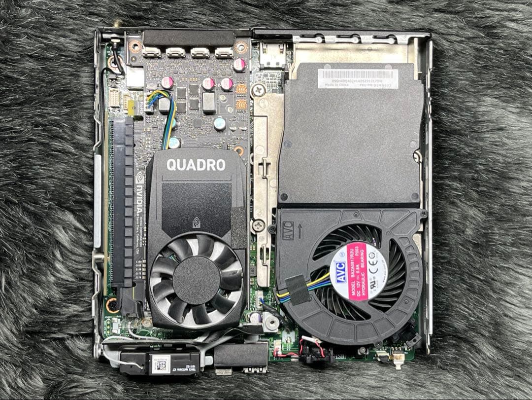 Lenovo ThinkCentre M720q グラボ増設済み