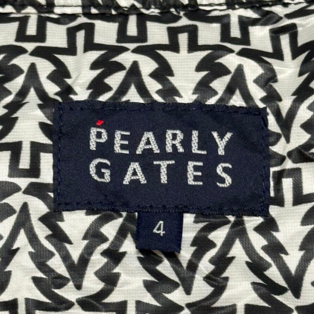 極美品 希少 パーリーゲイツ シャツ型ダウンジャケット インナーダウン