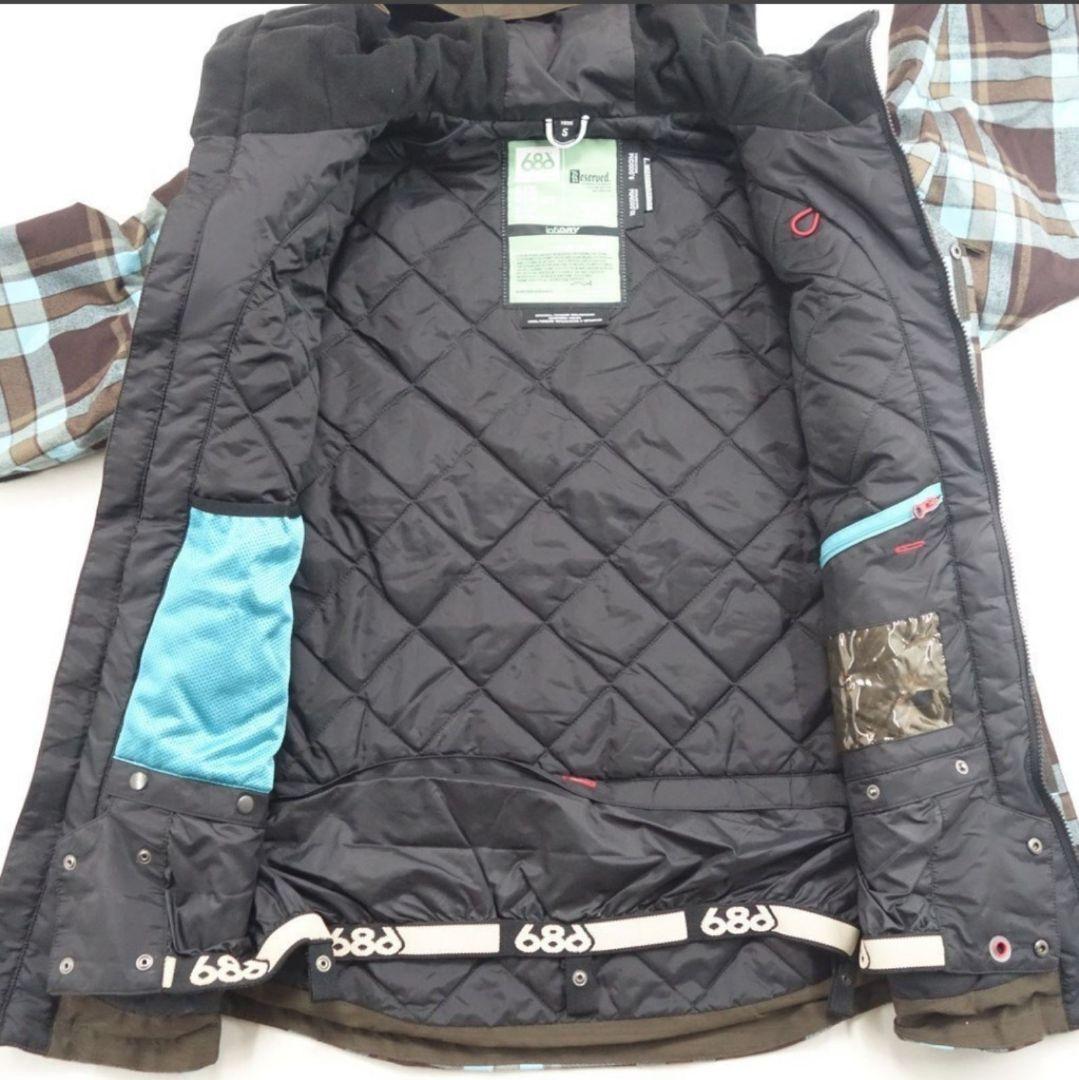 686 Axxe Insulated ジャケット メンズS スノーボードウェア