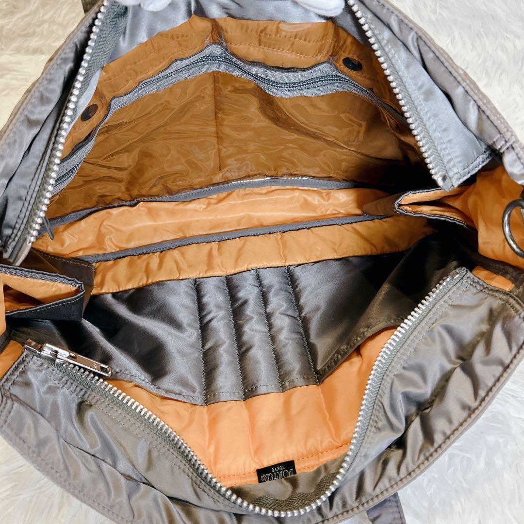 PORTER タンカー ビジネスバッグ 2way 希少色シルバーグレー