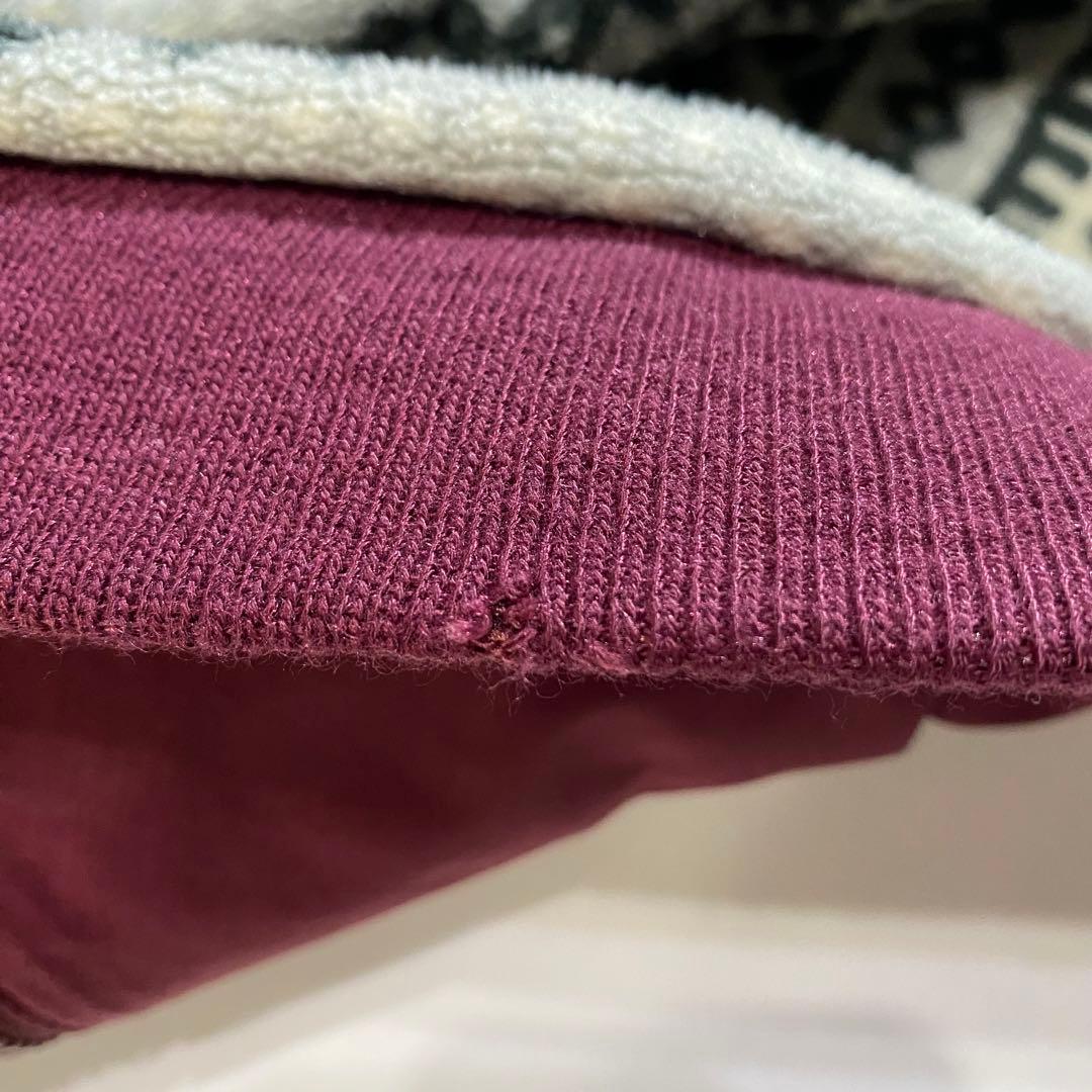 90s USA製 LLBean エルエルビーン ウォームアップ ボルドー 短丈