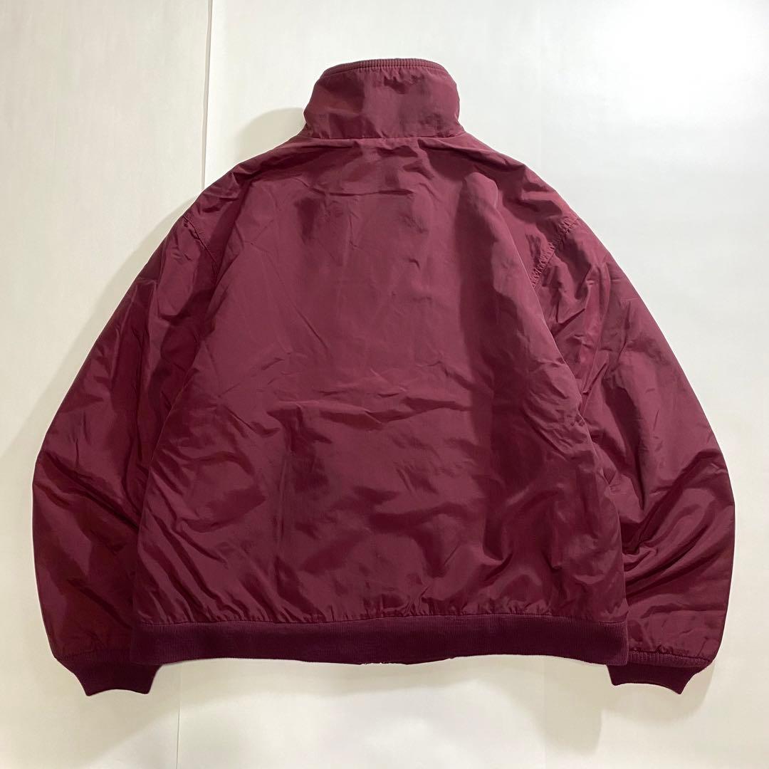 90s USA製 LLBean エルエルビーン ウォームアップ ボルドー 短丈