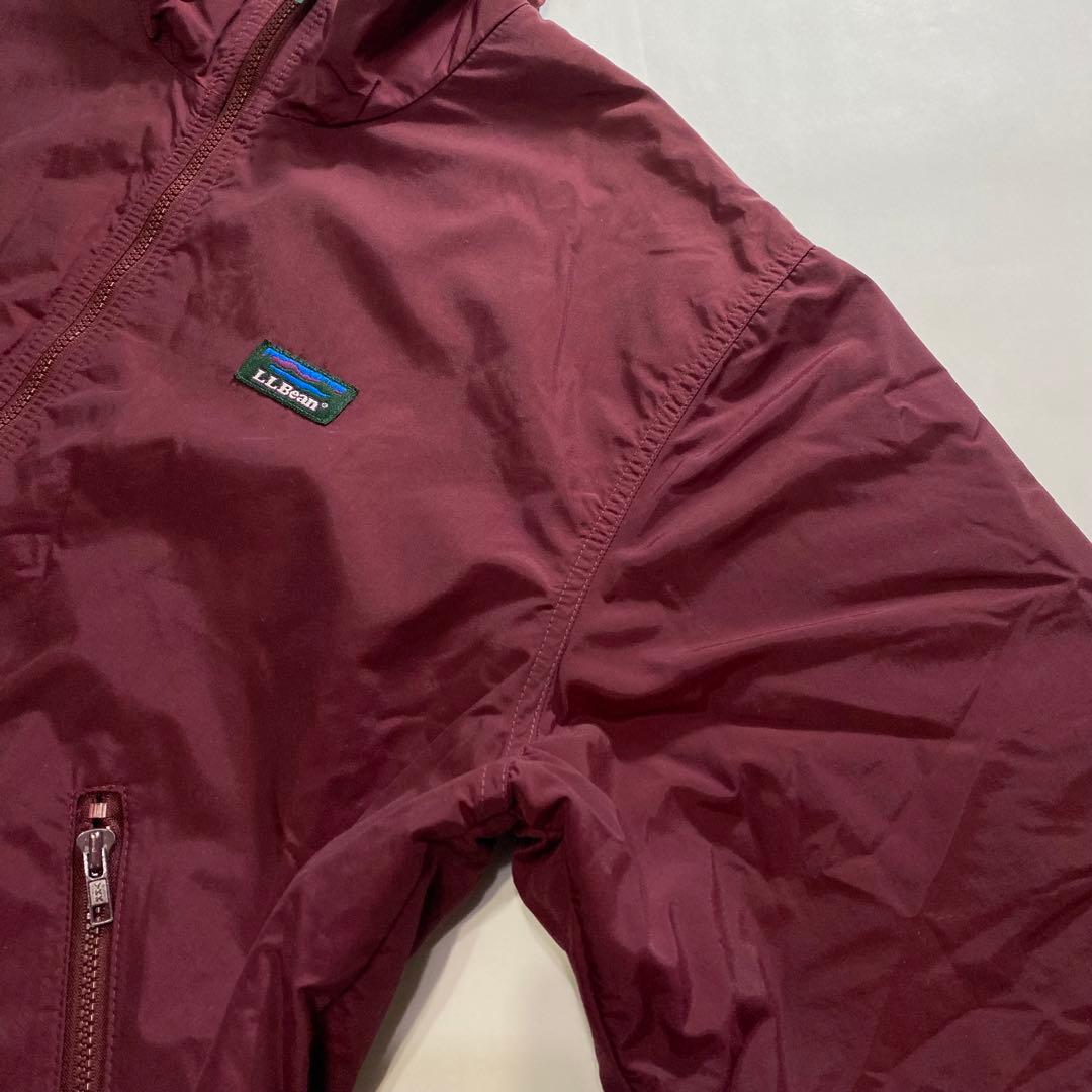 90s USA製 LLBean エルエルビーン ウォームアップ ボルドー 短丈