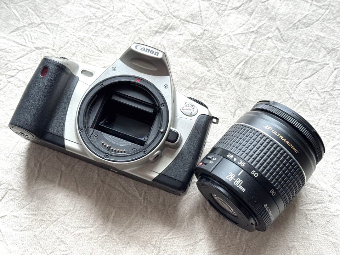 ⌘実写確認済み、電池付き！ Canon EOS Kiss Ⅲ レンズセット！⌘