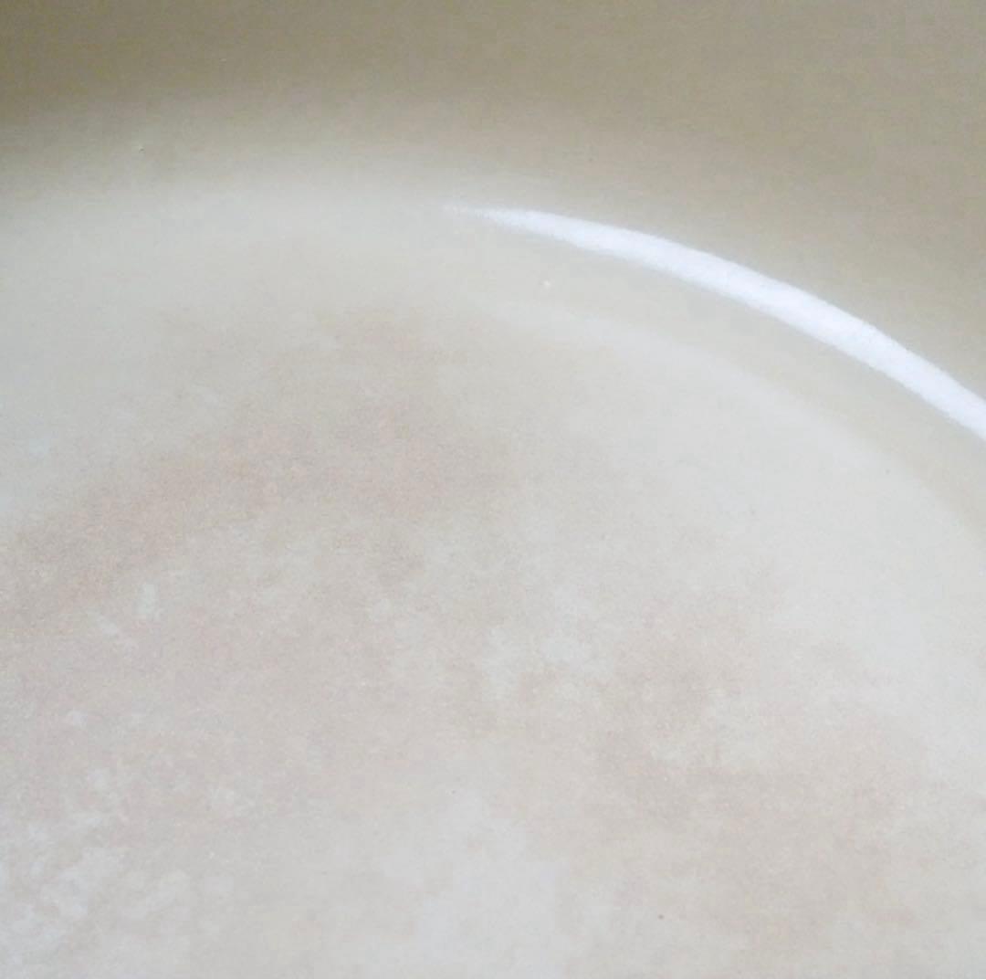 【美品】LE CREUSET　ココット ロンド フルーツグリーン 22cm