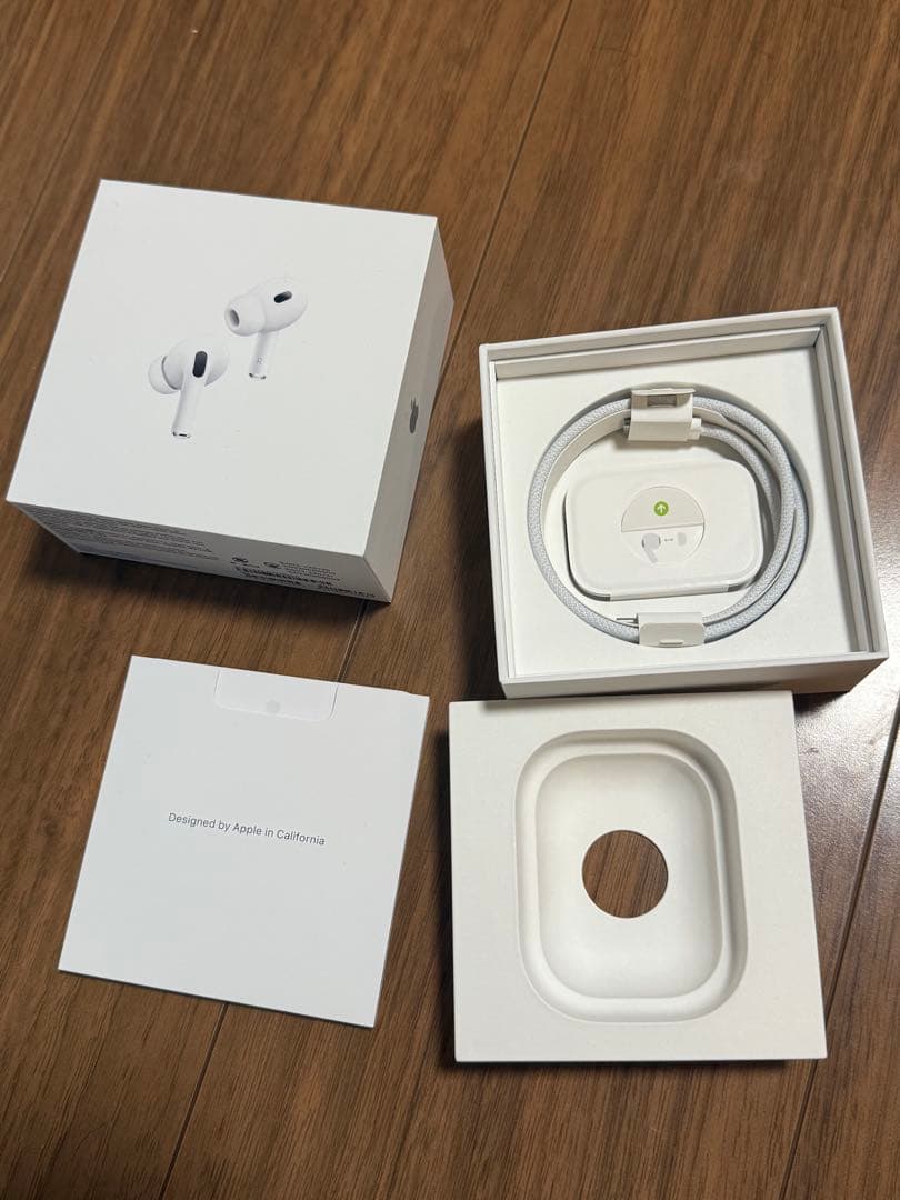 【美品】AirPods Pro2 ホワイト