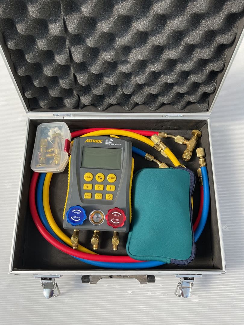 デジタルマニホールドゲージ AUTOOL 1204+