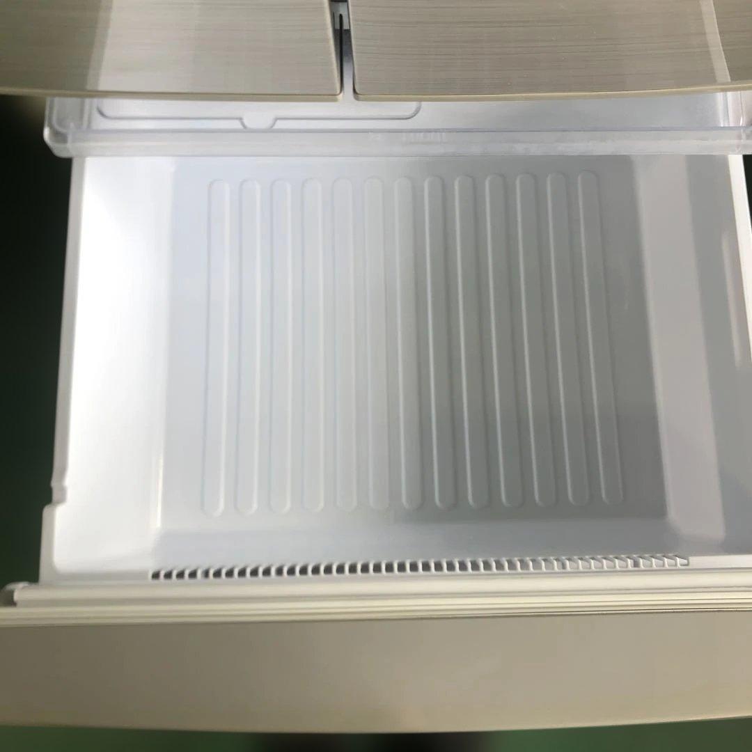 SHARP シルバー 大型冷蔵庫 下部冷凍室付き 冷蔵庫 455L