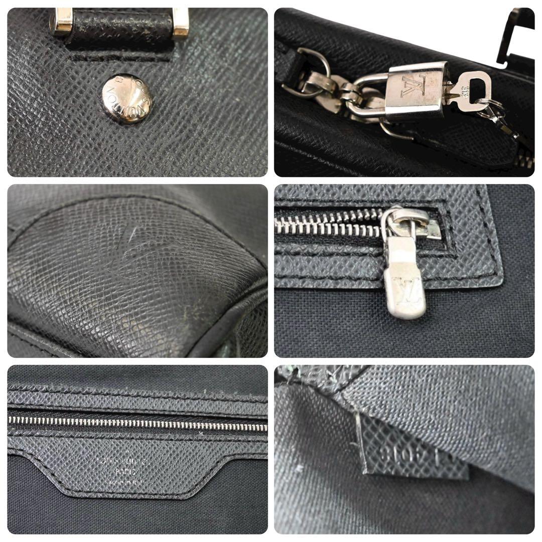 【美品】ルイヴィトン　タイガ　イゴール　ブリーフケース　ビジネスバッグ　黒