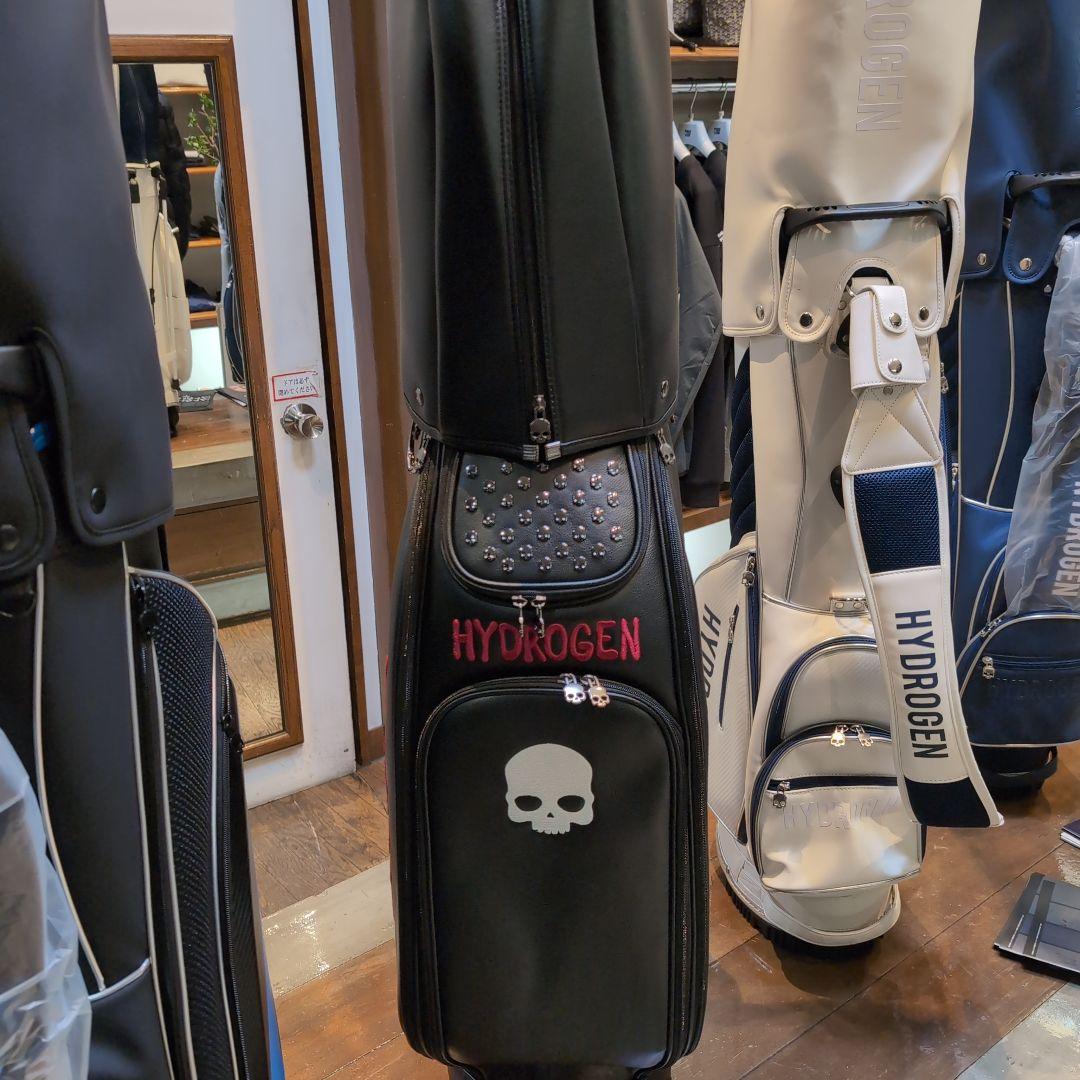あ*様 HYDROGEN スカルデザイン キャディバッグ