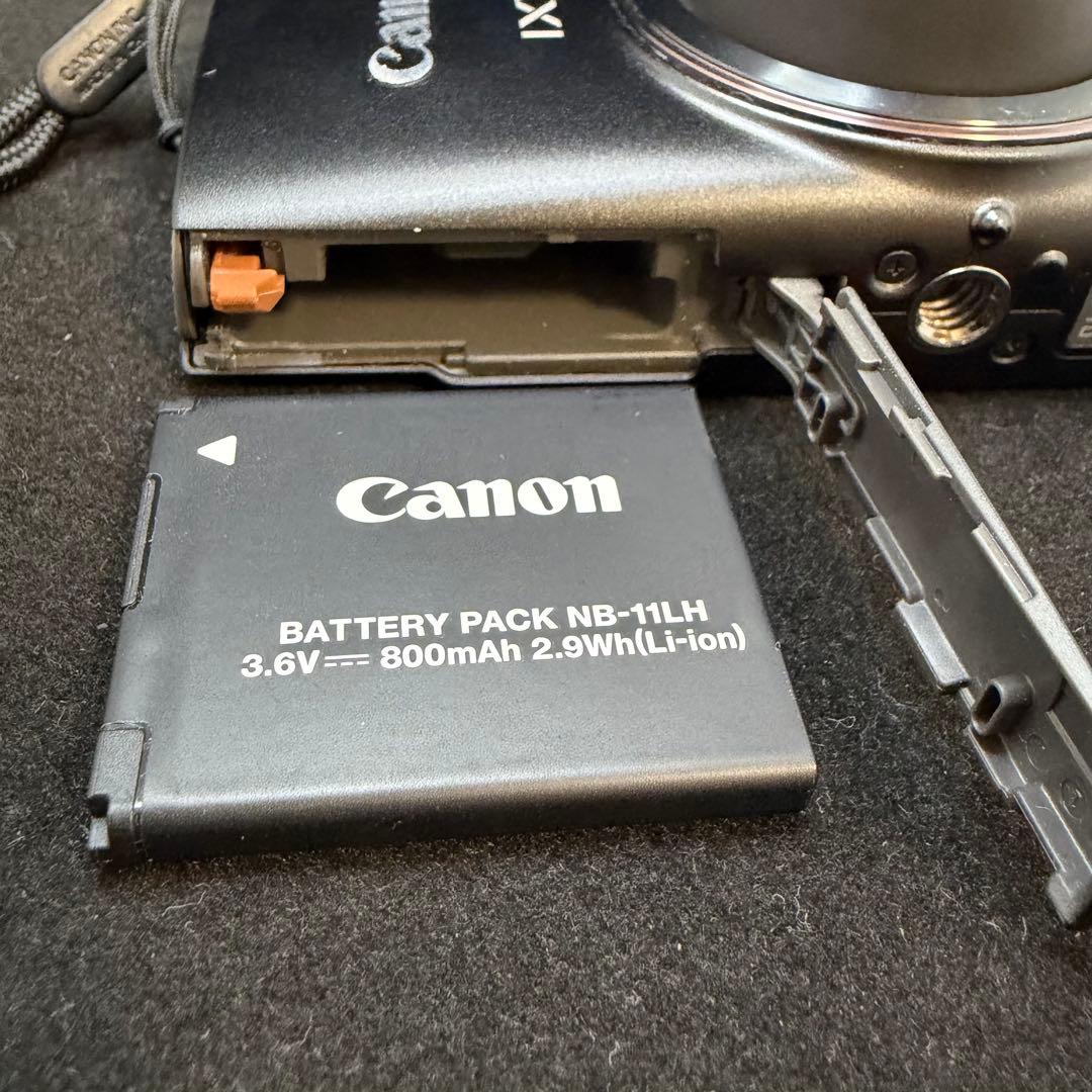 【極美品】Canon IXY650 デジタルカメラPC2274 動作品　ブラック