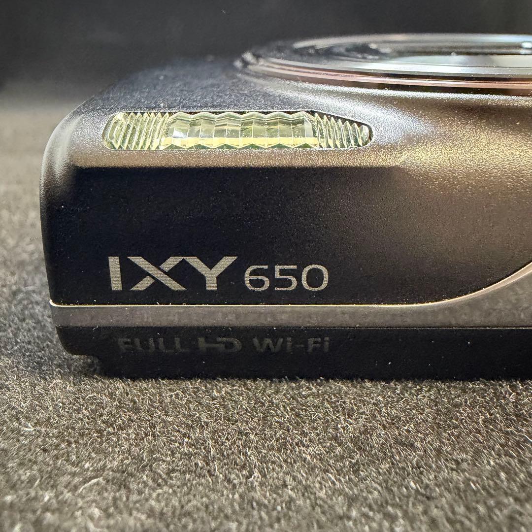 【極美品】Canon IXY650 デジタルカメラPC2274 動作品　ブラック