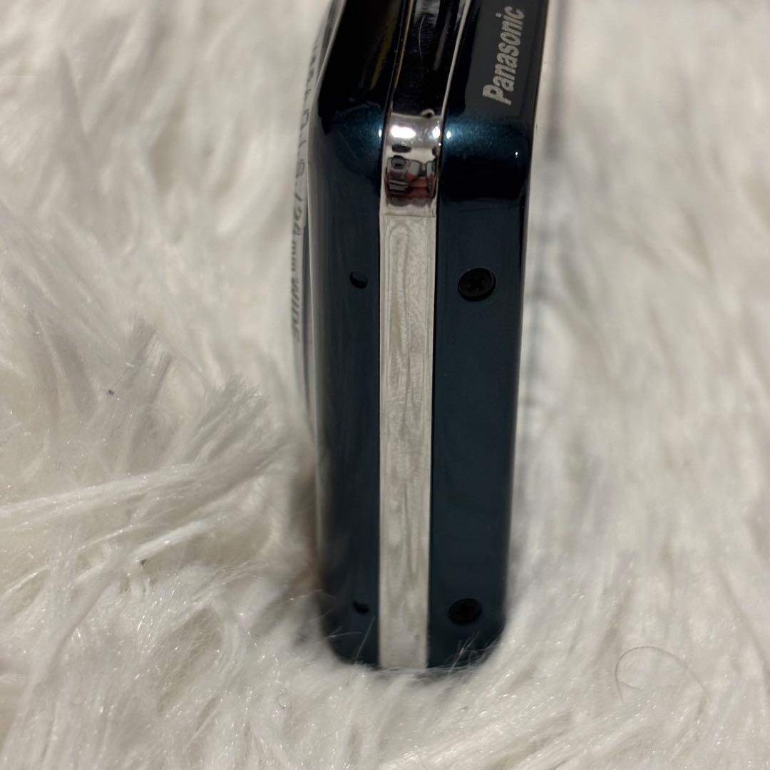 【美品】 Panasonic LUMIX DMC-FX77 ブルー　コンデジ