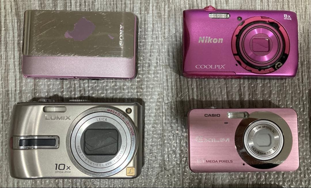 デジカメ15台まとめ売り　※動作未確認