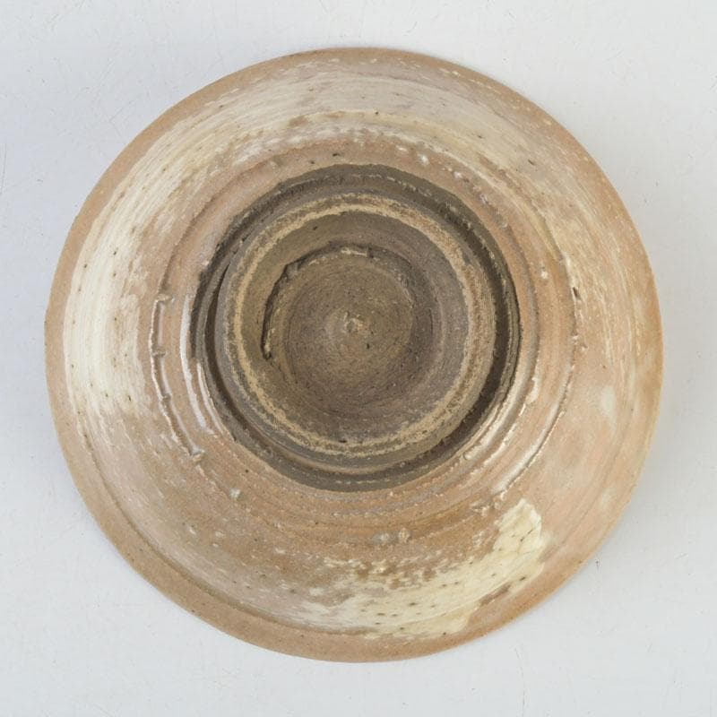 茶道具　刷毛目　茶碗　仕覆付　裏千家十五代鵬雲斎極め箱　V　9894