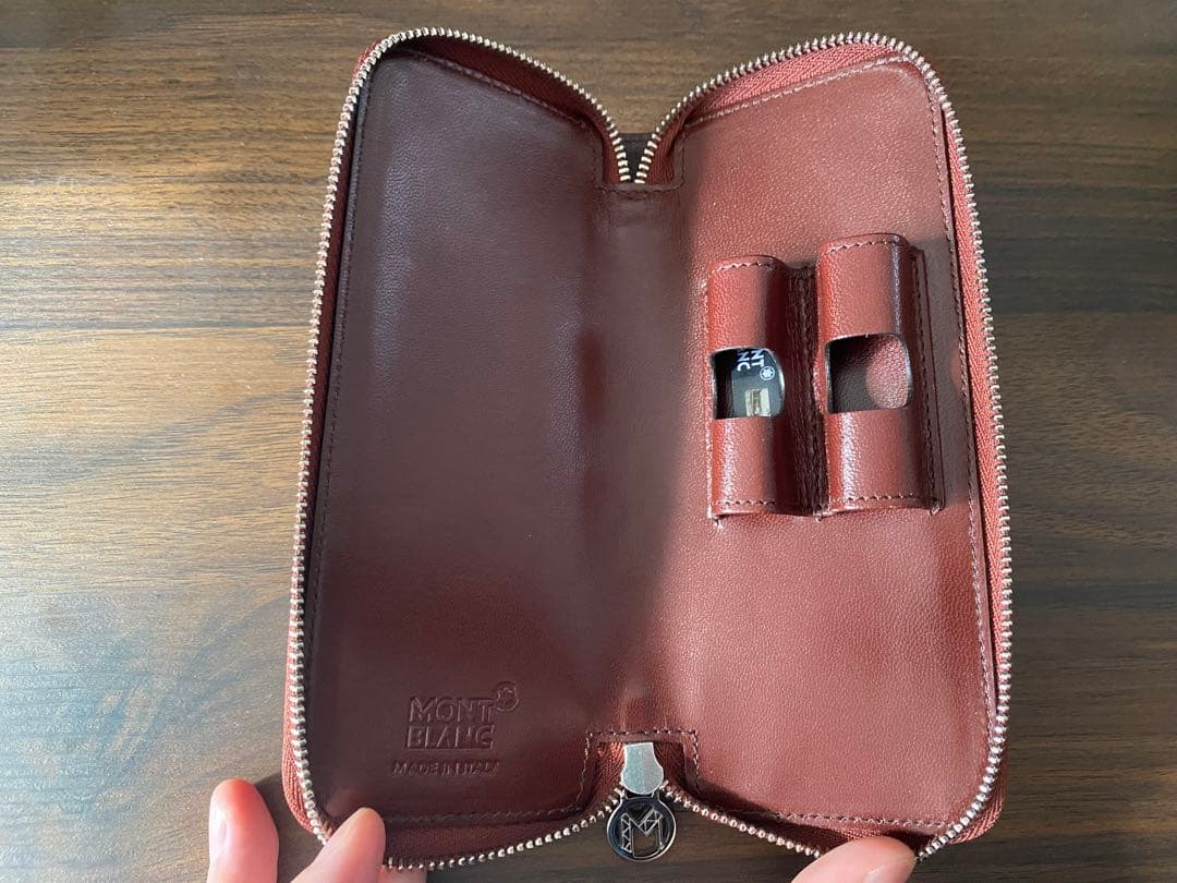 モンブラン ペンケース ペンポーチ マイスターシュテュックセレクション チョコ