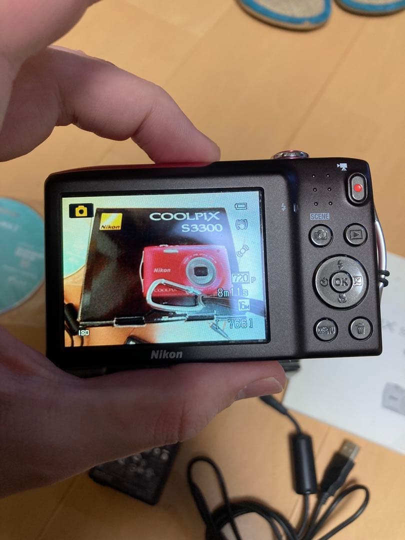 Nikon ニコン COOLPIX クールピクス S3300 ピンク デジカメ