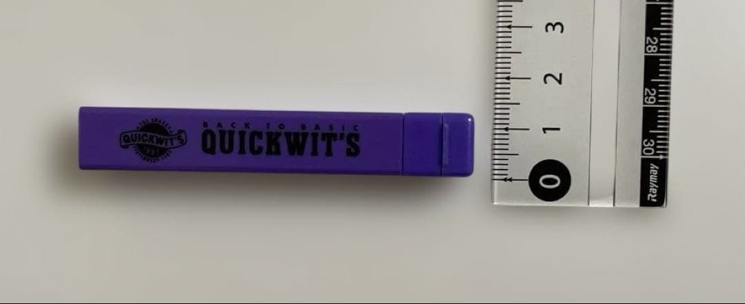 【匿名配送】QUICKWITS シャープペンシル 芯入れ　文房具　1987