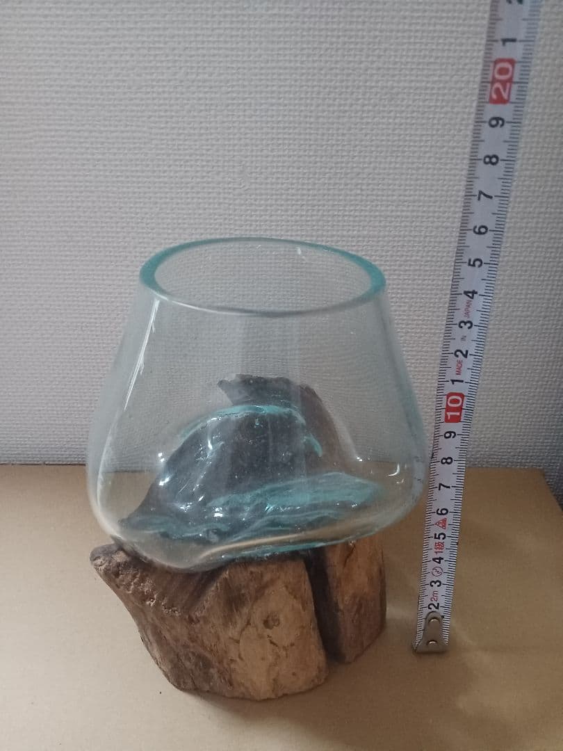アクアリウム　ボトル&流木セット