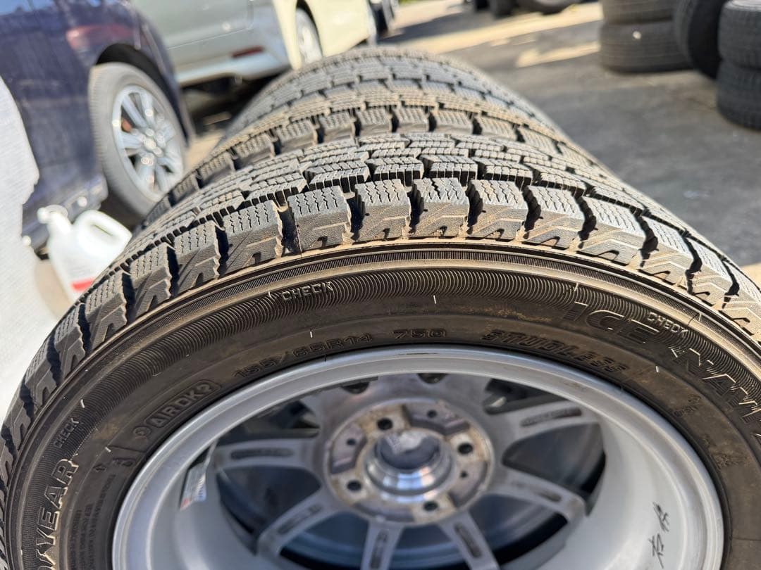 14インチ 4スポーク ホイールセット