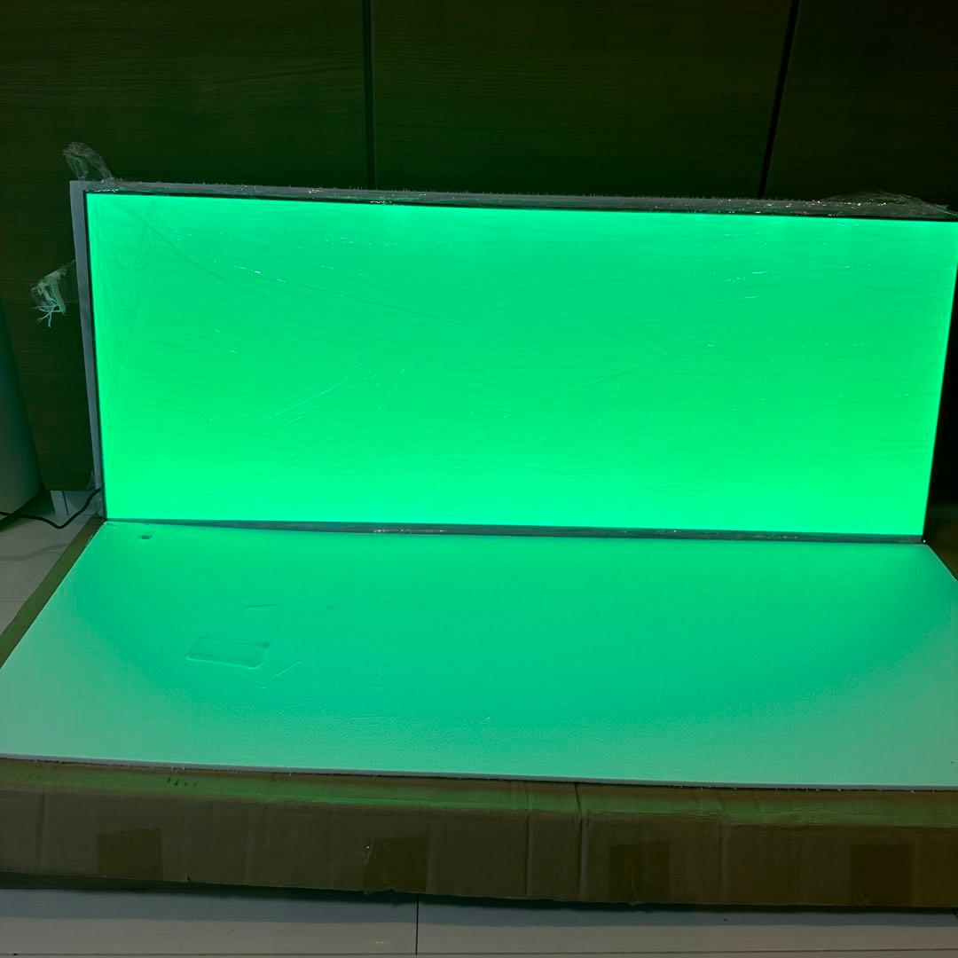 新品未使用　LED RGBバックライトスクリーン　90cm×35cmアクアリウム