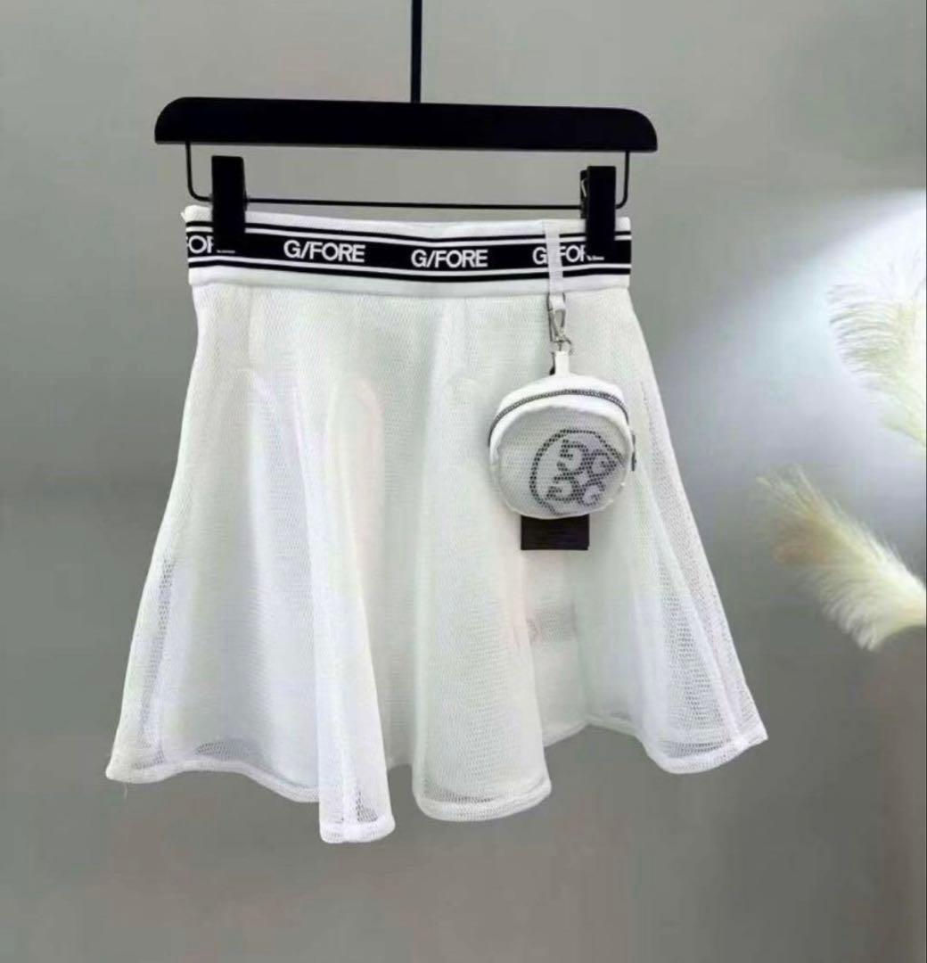 ジーフォア G/FORE ゴルフ レディース Tシャツ スカート 2点セット