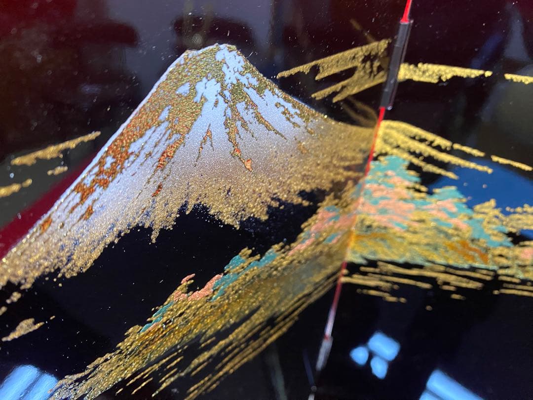 五月人形　兜飾り　会津塗り収納セット　正絹糸　平安義兼