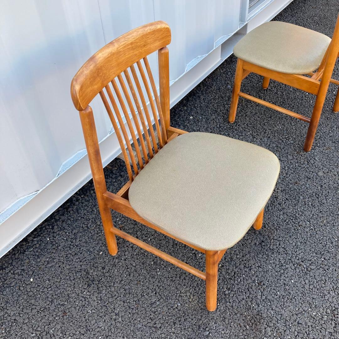 カリモク　ダイニングチェア　2脚