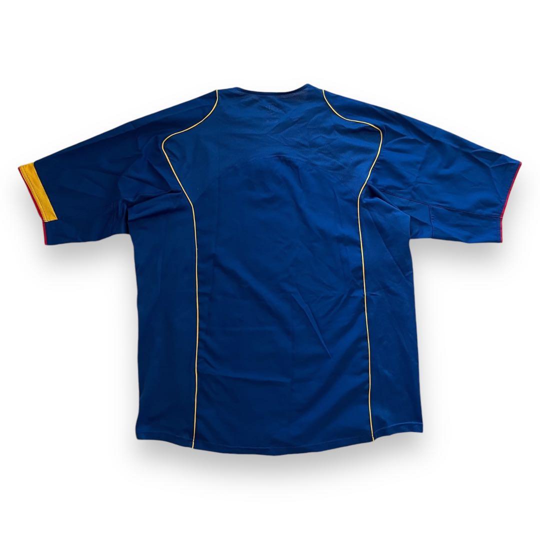 00s Arsenal Nike ゲームシャツ O2 アウェイ ブルー XL