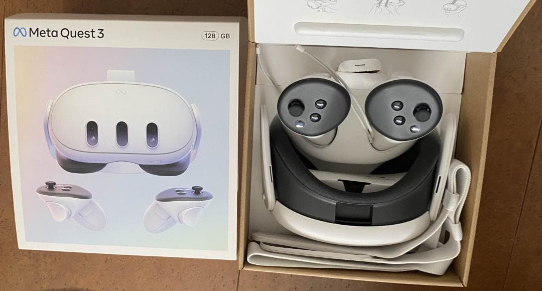  Quest 3 128GB KIWIdesign ヘッドストラップ付