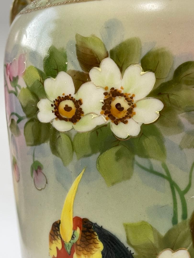 I.E. & C. Co. Japan Hand-Painted Vase 花瓶