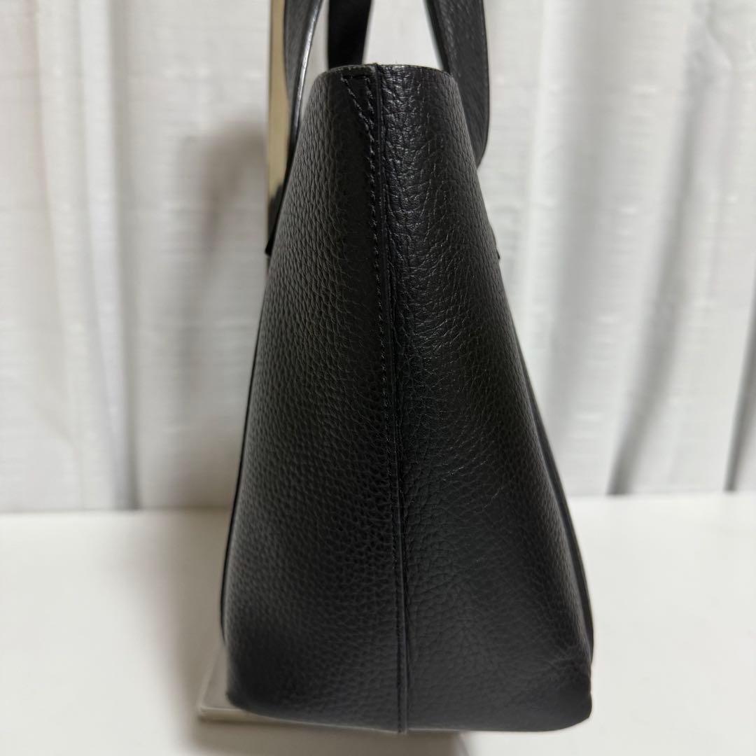 ⭐️極美品⭐️ ペッレモルビダ　テーラマリーナ　ブラック　ミニトート　シボ革