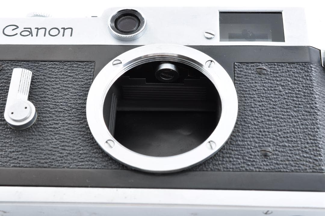 Canon P型 レンジファインダーカメラ レザーケース、露出メーター付き