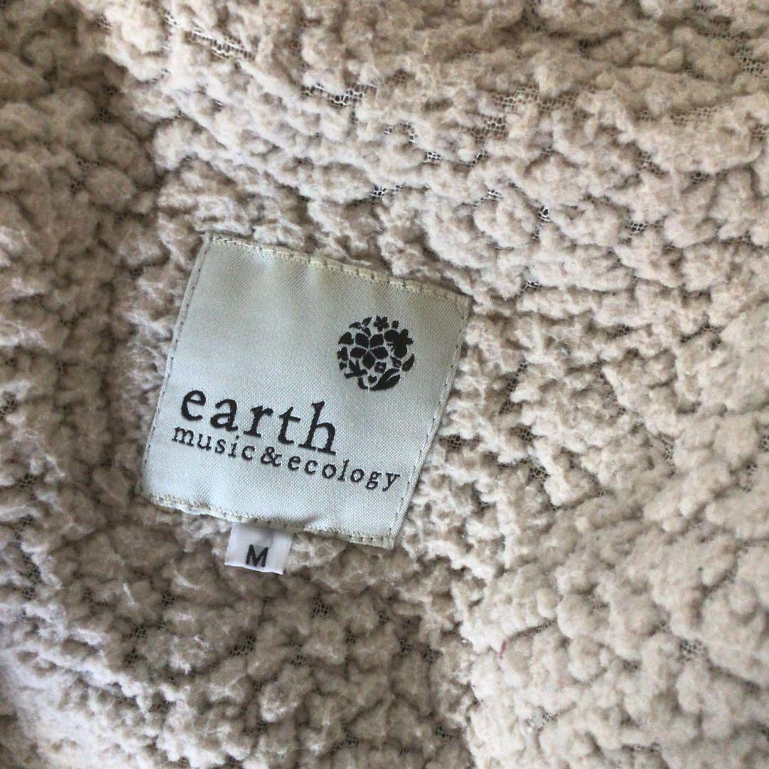 y2k 00s archive グランジフェアリー　ファー付コート　森ガール