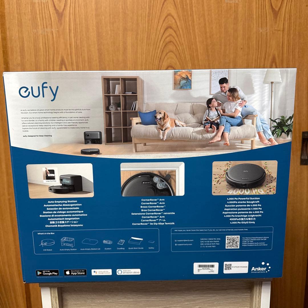 ロボット掃除機 Eufy Robot Vacuum Auto-Empty C10