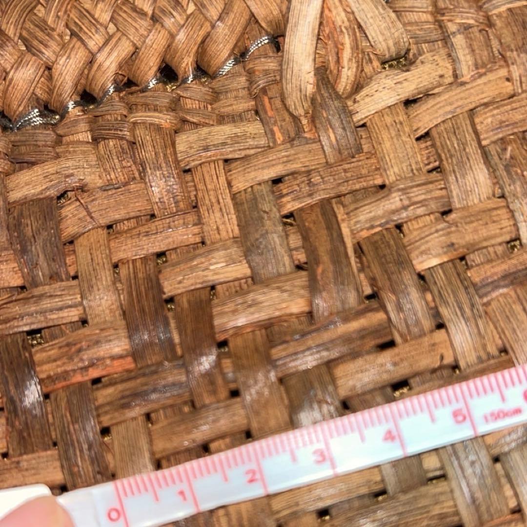 国産　山葡萄　籠バック③