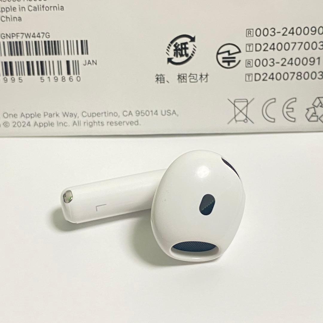［正規品］AirPods 4 第四世代 L アイポーズ　ANC 左耳