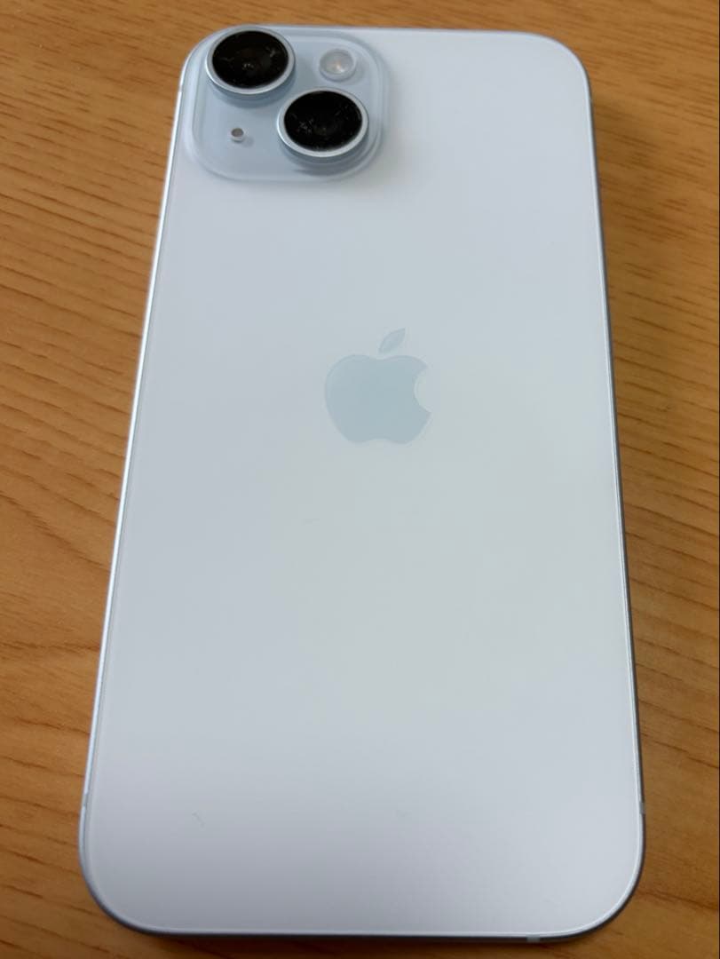 iPhone 15 Blue 128GB SIMロックなし【良品】