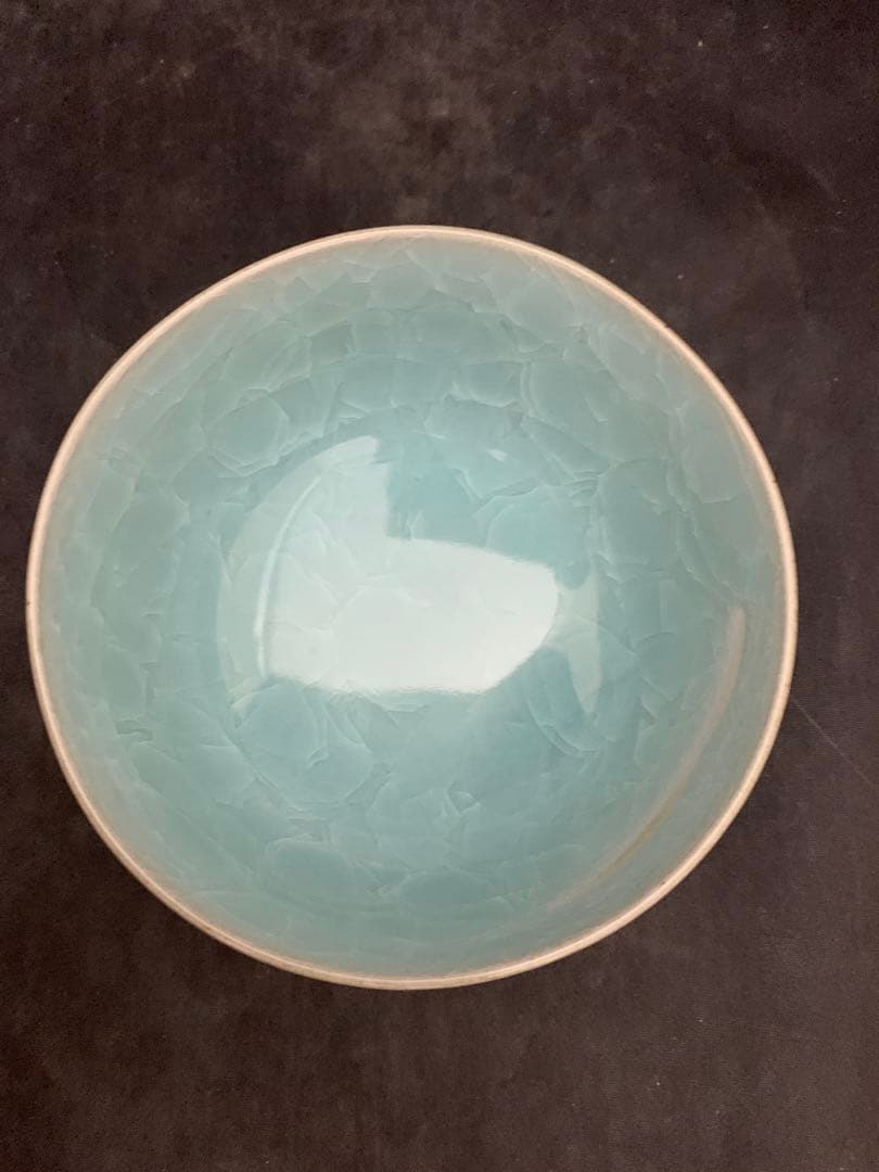 鍋島青磁　小笠原長春　茶碗　有田焼