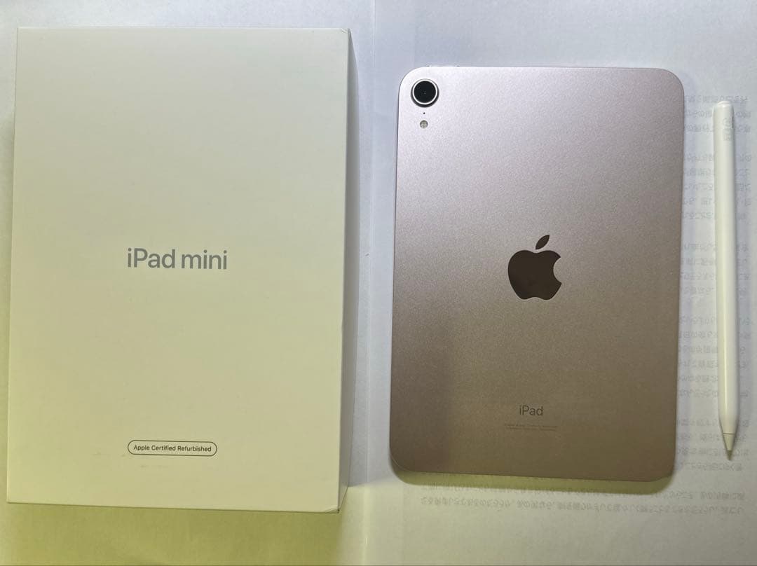 iPad本体 iPad mini 6 (256GB wifi) Apple Pencil 2
