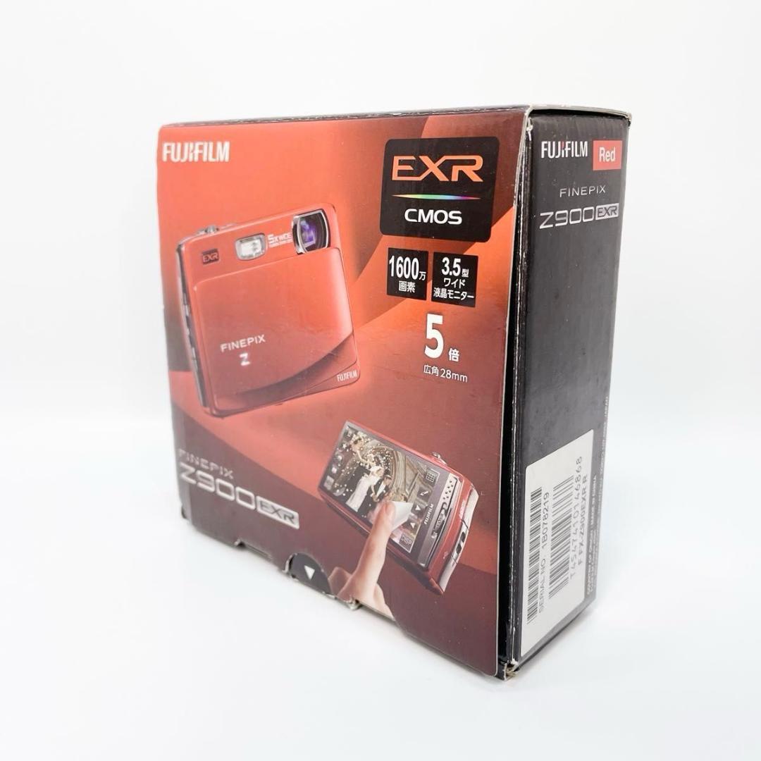 FUJIFILM FinePix Z900EXR レッド 赤 美品 箱 ケース付