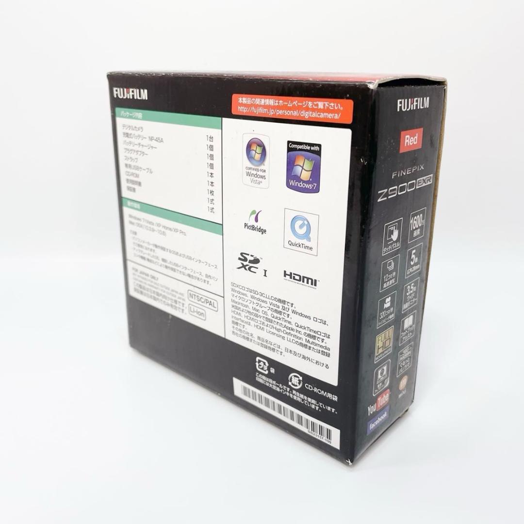 FUJIFILM FinePix Z900EXR レッド 赤 美品 箱 ケース付