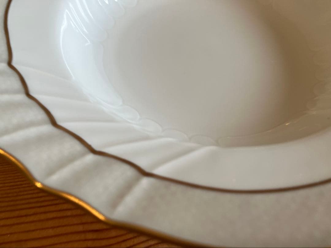 ジノリ　ベッキオグレース　20スーププレート×2