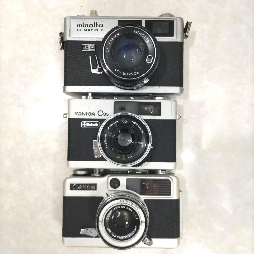 【ジャンク品】レトロ フィルムカメラ 10台 まとめ 7