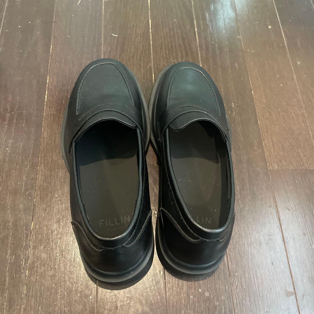 FILLIN｜HOMMEローファー｜身長＋5.5CMバレずに盛れる靴｜26cm