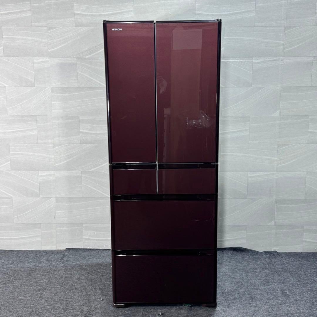 HITACHI 大型 冷蔵庫 真空チルド R-GS5100H 6ドア d4092