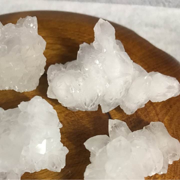 100★数量限定★希少モロッコ産【100g天然クリスタル水晶ミニクラスター】❤️